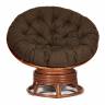 Кресло-качалка PAPASAN/ПАПАСАН w 23/01 B /с подушкой/ 115х78х104 см, Pecan (орех), ткань Коричневый, 3М7-147 Pecan (орех) Кресло-качалка PAPASAN/ПАПАСАН w 23/01 B /с подушкой/ 115х78х104 см, Pecan (орех), ткань Коричневый, 3М7-147 Pecan (орех)