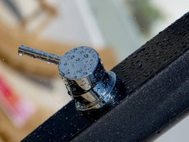 Душ уличный Funny Yin T 305 антрацит 170х170х2320 мм Душ уличный Funny Yin T 305 антрацит 170х170х2320 мм