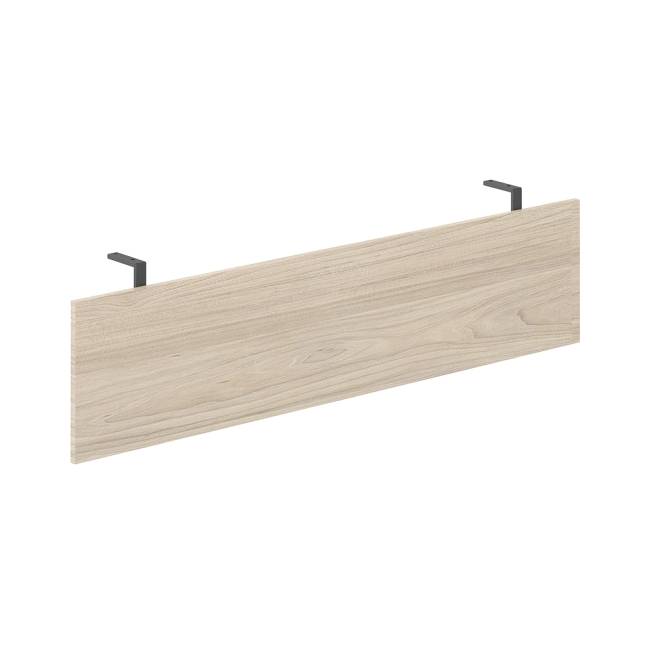 AG.010.AR.AN / Передняя панель 1510x350x18 мм для стола 1800 на опорной тумбе с комплектом креплений / цвет: акация равелло, кронштейны: антрацит