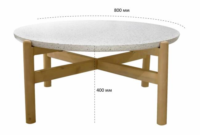 Комплект деревянной плетеной мебели Talara бежевый, лен Комплект деревянной плетеной мебели Talara бежевый, лен