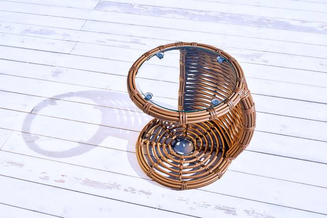 MOKKA MAJORCA боковой столик, цвет капучино MOKKA MAJORCA боковой столик, цвет капучино