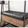 Гранд 15.124 дуб крафт табачный / кожзам HOLST Black