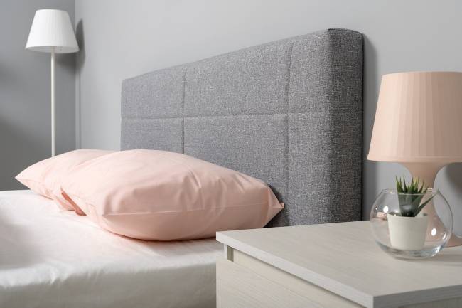 Двуспальная кровать Ника 1600 с основанием и шкаф для одежды цвет ясень анкор светлый