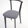 Стул Франк ПМ чёрное дерево/графит рогожка Стул Франк ПМ чёрное дерево/графит рогожка