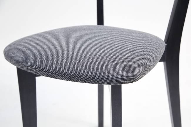 Стул Франк ПМ чёрное дерево/графит рогожка Стул Франк ПМ чёрное дерево/графит рогожка