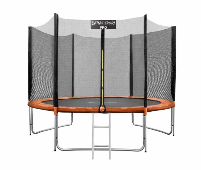 Батут "Atlas Sport", 252 см (8ft) PRO ORANGE