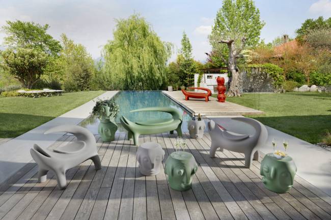 Кашпо из биопластика Threebu Pot Special пустыня Намибии 450х450х450 мм Кашпо из биопластика Threebu Pot Special пустыня Намибии 450х450х450 мм