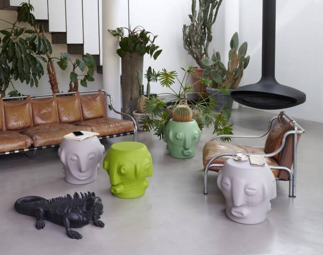 Кашпо из биопластика Threebu Pot Special пустыня Намибии 450х450х450 мм Кашпо из биопластика Threebu Pot Special пустыня Намибии 450х450х450 мм