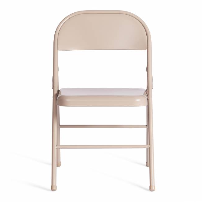 Стул складной FOLDER (mod. 3023(II)) металлический, 46,5 x 48 x 75, 7-beige (Комплект из 6 шт.) бежевый металлический Стул складной FOLDER (mod. 3023(II)) металлический, 46,5 x 48 x 75, 7-beige (Комплект из 6 шт.) бежевый металлический