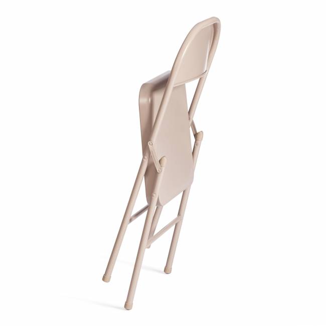 Стул складной FOLDER (mod. 3023(II)) металлический, 46,5 x 48 x 75, 7-beige (Комплект из 6 шт.) бежевый металлический Стул складной FOLDER (mod. 3023(II)) металлический, 46,5 x 48 x 75, 7-beige (Комплект из 6 шт.) бежевый металлический