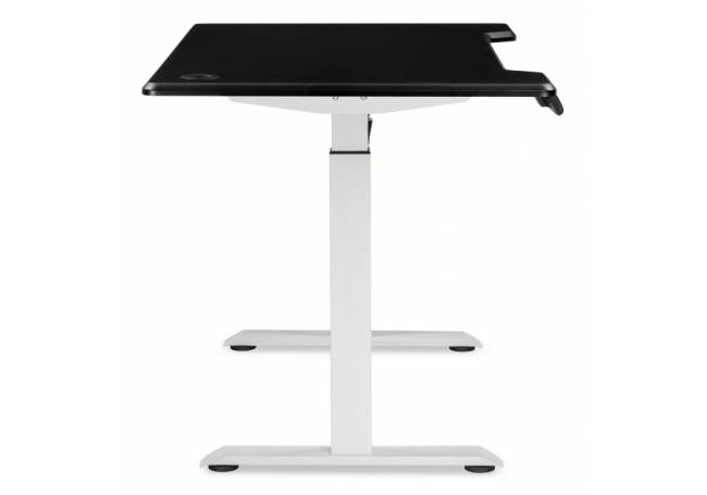 Маркос с механизмом подъема 120х75х75 черная шагрень / белый