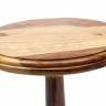 Кофейный стол Бомбей - 0237   палисандр, 35*35*60, натуральный (natural) Natural (натуральный) палисандр