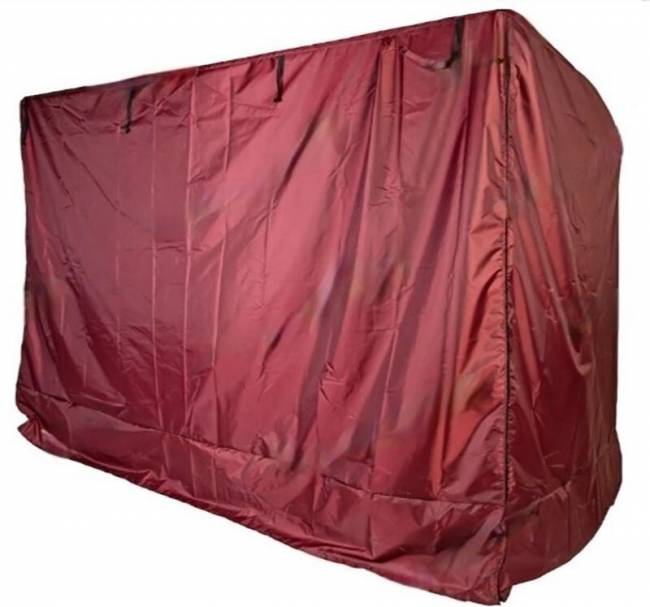 Чехол  для садовых качелей Титан 255х145х170, бордовый