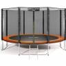 Батут "Atlas Sport", 374 см - 12ft PRO (усиленные опоры) ORANGE