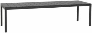 Стол пластиковый раздвижной Rio 210 Extensibile антрацит 2100-2800х1000х760 мм