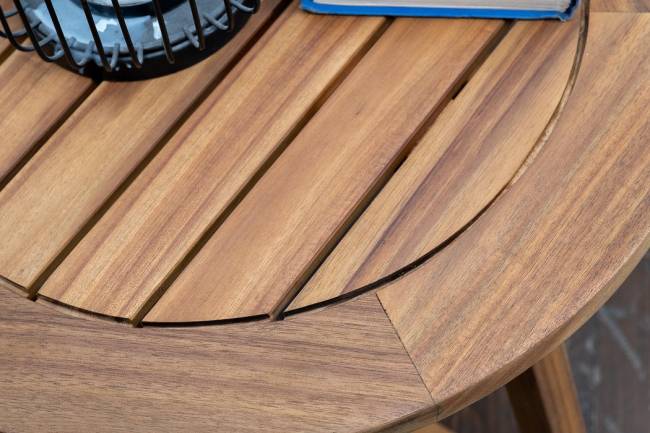 Кофейный комплект из акации DIRECTOR бежевый Кофейный комплект из акации DIRECTOR бежевый