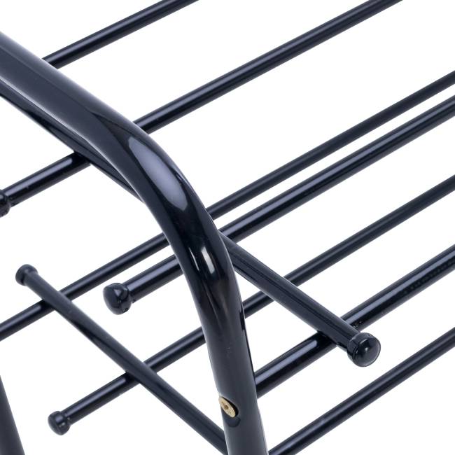 Обувница Leset Комо 3 с колесами Чёрный Обувница Leset Комо 3 с колесами Чёрный