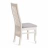 Стул DOLCE мягкое сидение бук, 40х46х100см, ivory white, велюр Tenerife Ultimate grey ivory white, велюр Tenerife Ultimate grey бук