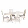 Стул DOLCE мягкое сидение бук, 40х46х100см, ivory white, велюр Tenerife Ultimate grey ivory white, велюр Tenerife Ultimate grey бук
