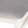 Стул DOLCE мягкое сидение бук, 40х46х100см, ivory white, велюр Tenerife Ultimate grey ivory white, велюр Tenerife Ultimate grey бук