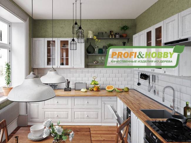 Шкаф навесной угловой 600 х 600 х 300 х 900 филенка, сосна, без покраски