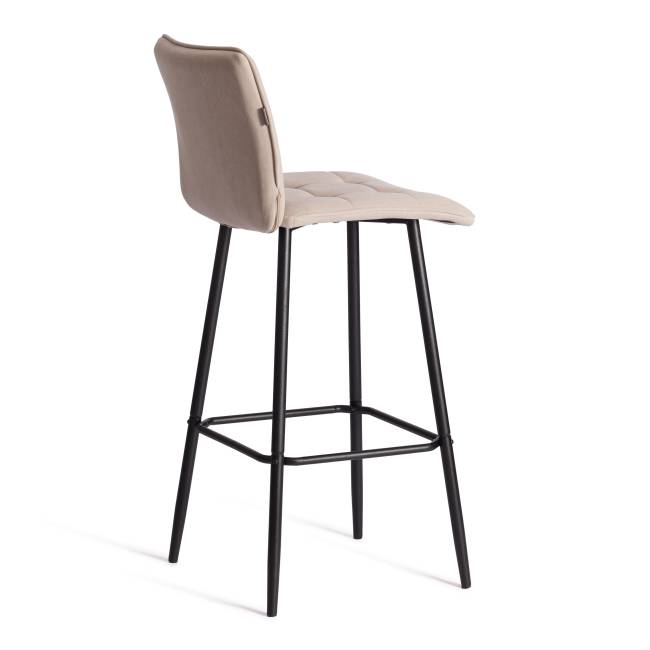 Барный стул Bari/Бари велюр, бежевый, 7, 45х56х110 см бежевый велюр Барный стул Bari/Бари велюр, бежевый, 7, 45х56х110 см бежевый велюр