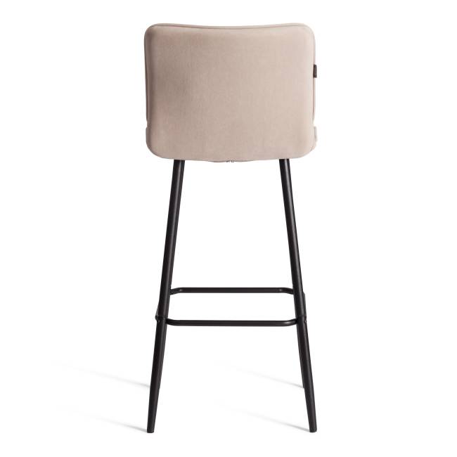 Барный стул Bari/Бари велюр, бежевый, 7, 45х56х110 см бежевый велюр Барный стул Bari/Бари велюр, бежевый, 7, 45х56х110 см бежевый велюр