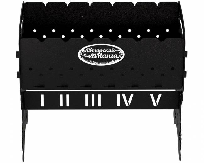 Мангал разборный "Время", сталь AISI304, 3мм