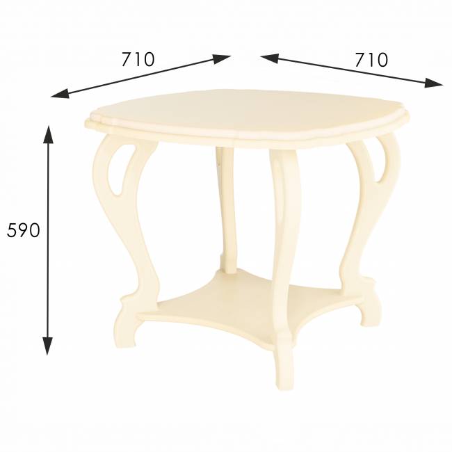 Стол журнальный Кофейный П дуб шампань Л Стол журнальный Кофейный П дуб шампань Л