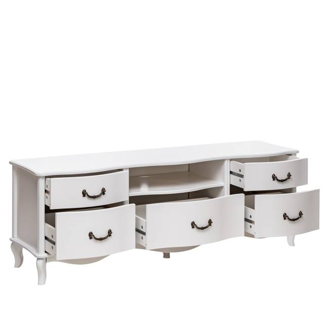 Тумба под ТВ Leset "Джульетта-2" Молочный дуб