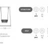 Качели плетеные Lisa Swing терракотовый, оранжевый 1450х1200х2220 мм