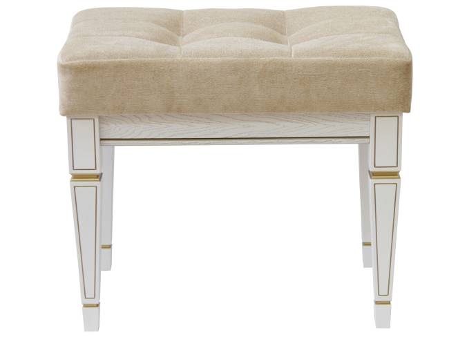 Банкетка Васко В 97Н белый ясень/золото Банкетка Васко В 97Н белый ясень/золото