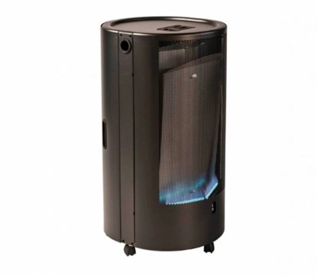 Обогреватель газовый каминного типа BLUE BELLE CHIC 4,2 КВТ, черный