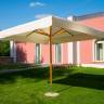 Зонт профессиональный 2х3 м Palladio Standard натуральный, слоновая кость 2000х3000 мм
