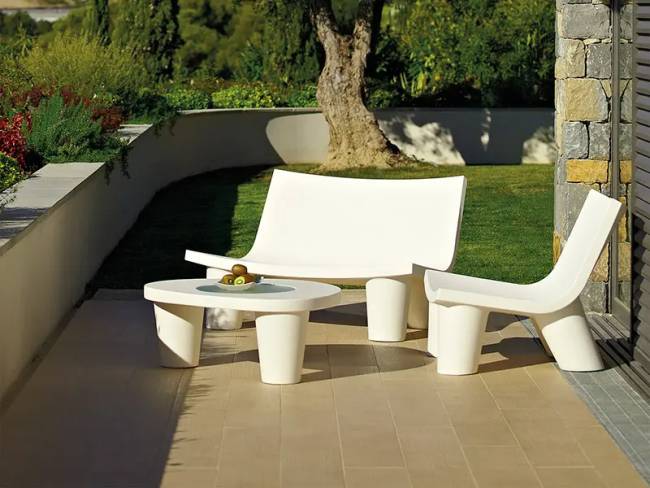 Кресло пластиковое Low Lita Standard 780х800х700 мм