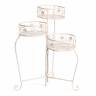 Цветочница Secret de Maison TRIO ( mod. PL08-9998 ) металл, 31х23х60см, antique white (Комплект из 2 шт.) antique white металл