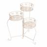 Цветочница Secret de Maison TRIO ( mod. PL08-9998 ) металл, 31х23х60см, antique white (Комплект из 2 шт.) antique white металл