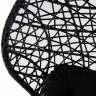 Подвесное кресло из ротанга CAND BLACK