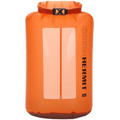 Гермомешок с окном, ультралёгкий Visual Dry Sack SUNGLOW ORANGE, 3L