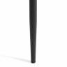Стул CAPRI (mod. 39) металл, вельвет, 49.5 х 41 х 93,5 см, Light grey (светло-серый) HLR14 / черный (Комплект из 4 шт.) Light grey (светло-серый) HLR14 / черный металл, вельвет